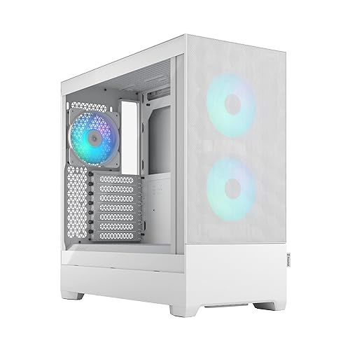 Fractal Design Pop Air RGB White Tempered Glass Clear Tint (FD-C-POR1A-01)