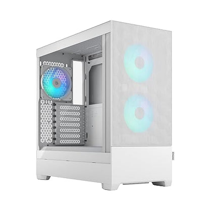 Fractal Design Pop Air RGB White Tempered Glass Clear Tint (FD-C-POR1A-01)