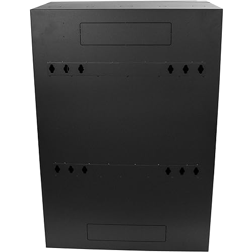 StarTech.com 6U Wall Mount Network Cabinet - Vertical Wall Mount Patch Panel Rack - 30 Server Room Cabinet (RK630WALVS)
