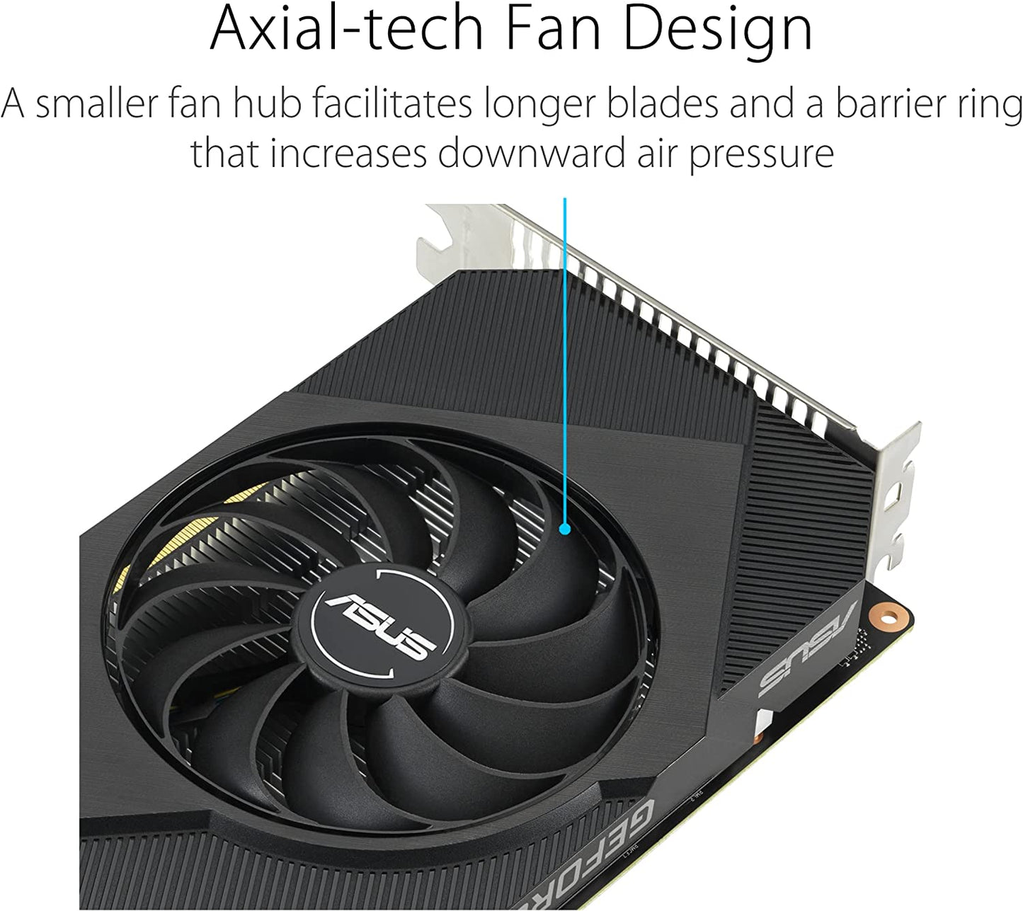 ASUS Phoenix NVIDIA GeForce GTX 1630 Gaming Graphics Card (PCIe 3.0, 4GB GDDR6 Memory, HDMI 2.0, DisplayPort 1.4a, DVI-D, Axial-tech Fan Design, Dual Ball Fan Bearings, Auto-Extreme)
