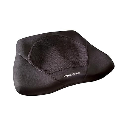 ObusForme Gel Seat Cushion – Memory Foam Seat Cushion and Posture Support, Contoured Ergonomic Design for Soothing Relief, Soft Gel Insert and Mesh Panel
