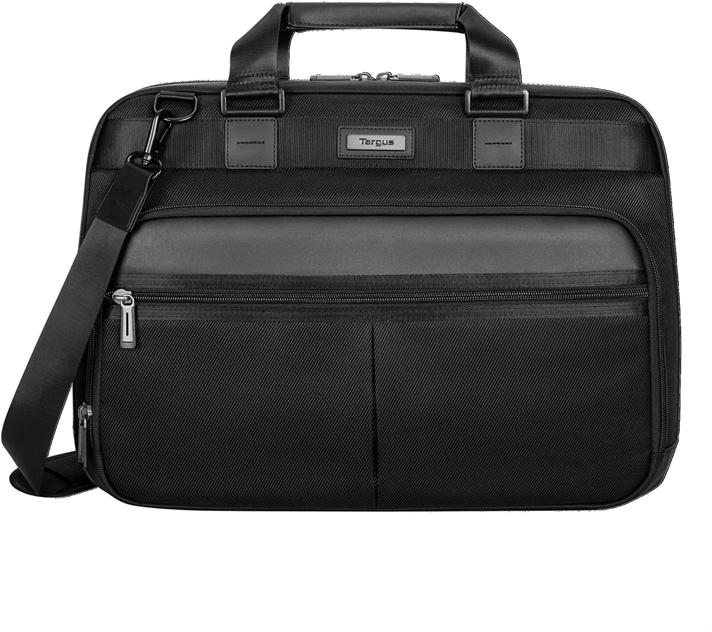 Targus Mobile Elite Laptop Bag for 15.6-inch Laptops, TSA Checkpoint-Friendly Design, Messenger Bag for Men /Women, Computer Bag &amp; Laptop Case for Mac/PC/Dell/Lenovo/HP, Black (TBT045US) Business Topload