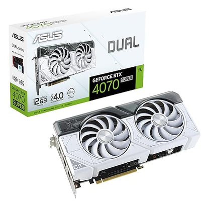 ASUS Dual NVIDIA GeForce RTX 3050 6GB Gaming Graphics Card - PCIe 4.0, 6GB GDDR6 Memory, HDMI 2.1, DisplayPort 1.4a, Native DVI-D, 2-Slot Design, Steel Bracket, IP5X Rating, GPU Tweak III
