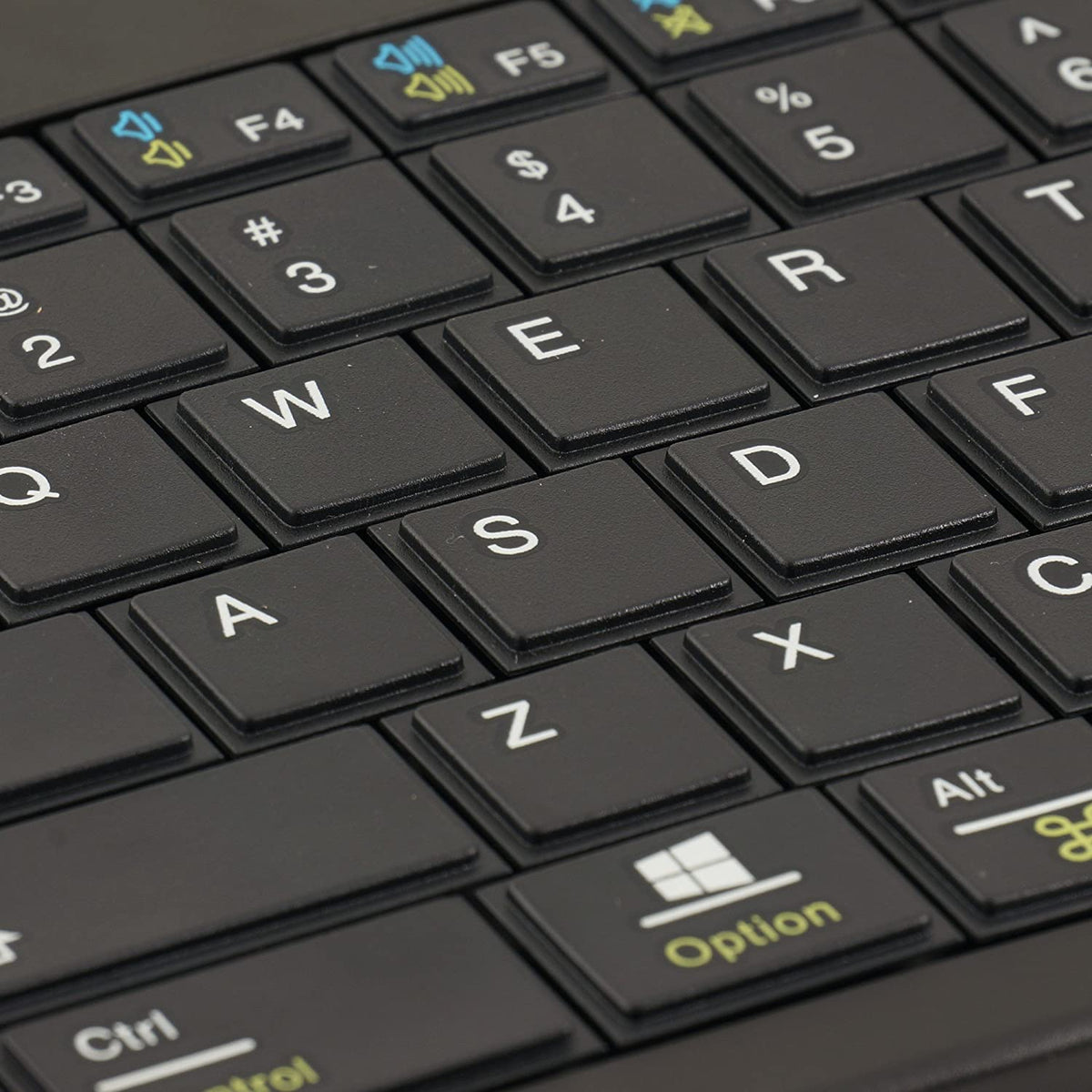 Goldtouch GTP-0044 Go!2 Mobile Keyboard, Portable Foldable Travel Keyboard with USB , Black