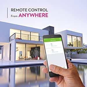 Iview Smart WiFi Plug, Mini Smart Socket, Free APP Remote Control from Anywhere, Built-in WiFi, No Hub Required, Compatible with Alexa (1-Pack)
