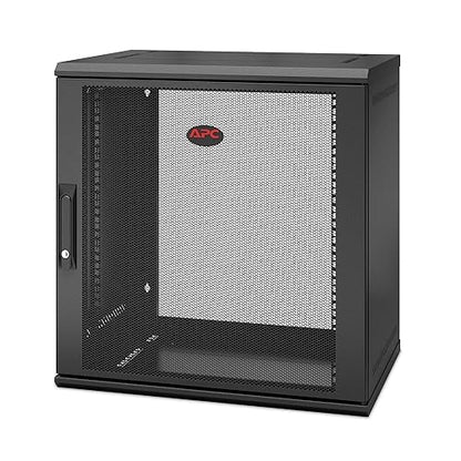 APC/Schneider Electric - AR112SH4 - Netshelter Wx 12u Single Hinged Wall-Mount Enclosure 400mm Deep