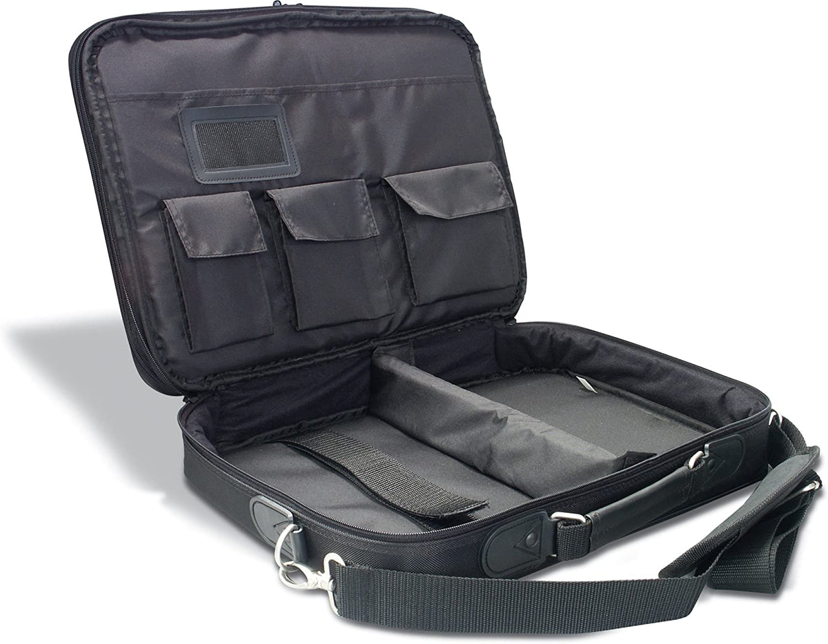 TRENDnet Padded Clamshell Notebook Carrying Case for 15.4 Inch Laptops, TA-NC1