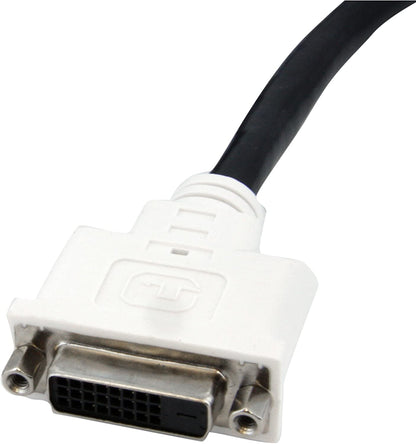 StarTech.com DVI Extension Cable - 10 ft - Dual Link - Male to Female Cable - 2560x1600 - DVI-D Cable - Computer Monitor Cable - DVI Cord (DVIDDMF10) 10 ft / 3m