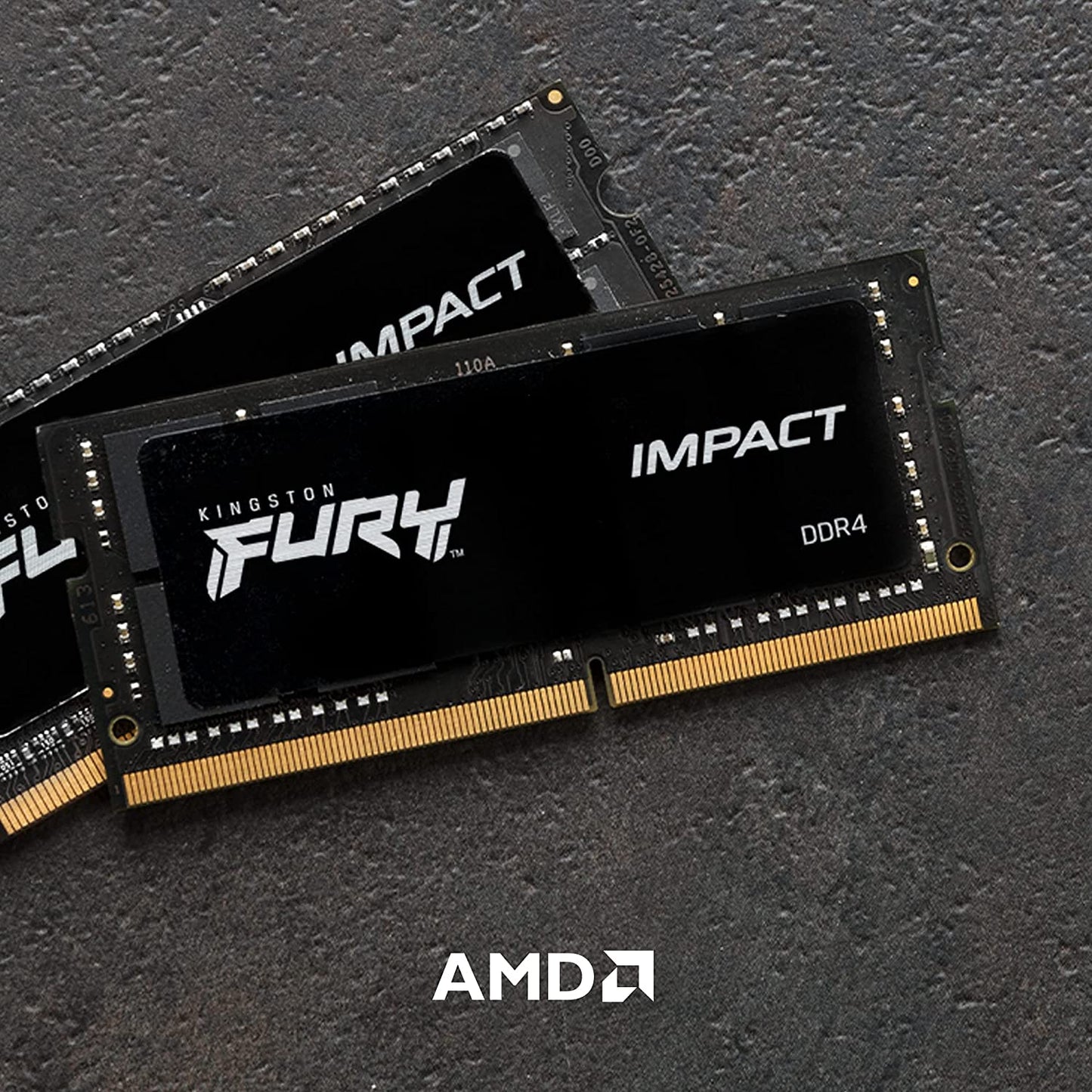 Kingston FURY Impact 32GB (2x16GB) 2666MHz DDR4 CL15 Laptop Memory Kit of 2 KF426S15IB1K2/32, Black (KF426S16IBK2/32)