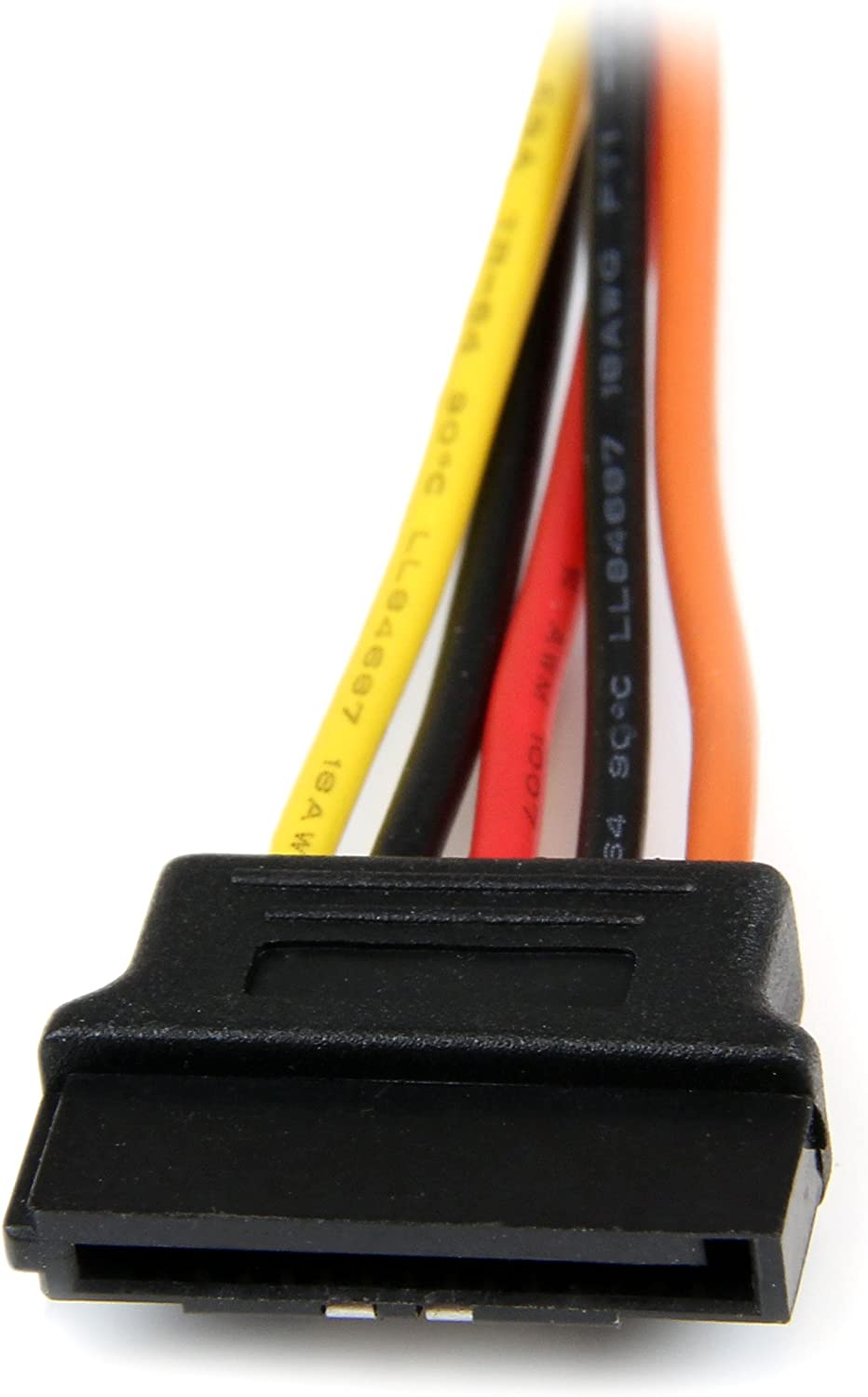 StarTech.com 6in Latching SATA Power Y Splitter Cable Adapter - M/F - 6 inch Serial ATA Power Cable Splitter - SATA Power Y Cable Adapter (PYO2LSATA) Single