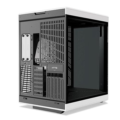 HYTE Y70 Touch Infinite Dual Chamber ATX Mid Tower Modern Aesthetic Case with Integrated 2.5K LCD Touchscreen - Panda