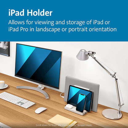Kensington StudioCaddy with Qi Wireless Charging for Apple Devices (K59090WW)