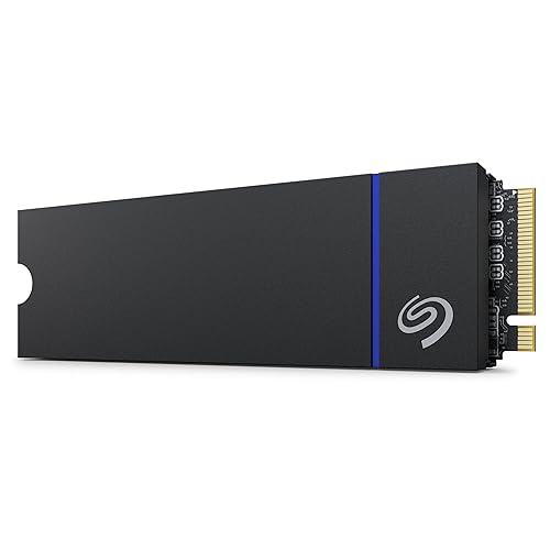 Seagate Game Drive PS5 NVMe SSD for PS5 1TB Internal Solid State Drive - PCIe Gen4 NVMe 1.4, Officially Licensed, Up to 7300MB/s with Heatsink (ZP1000GP3A1011) 1TB Game Drive PS5 NVME