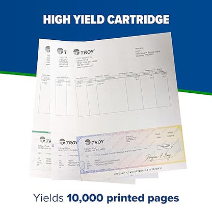 TROY M507/M528 MICR Toner Secure High Yield Cartridge, Check Printing, HP Part Number: CF289X, Yields 10000 Pages