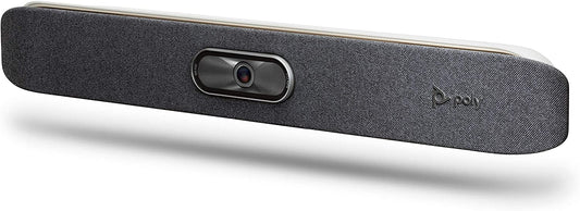 Poly - Studio X30 (Polycom) - 4K Video &amp; Audio Bar - Conferencing System for Small Meeting Rooms - Works with Teams, Zoom &amp; More Poly Studio X30 Video Bar