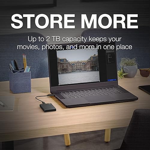 Seagate One Touch STKG500400 External Solid State Drive 500 GB Black