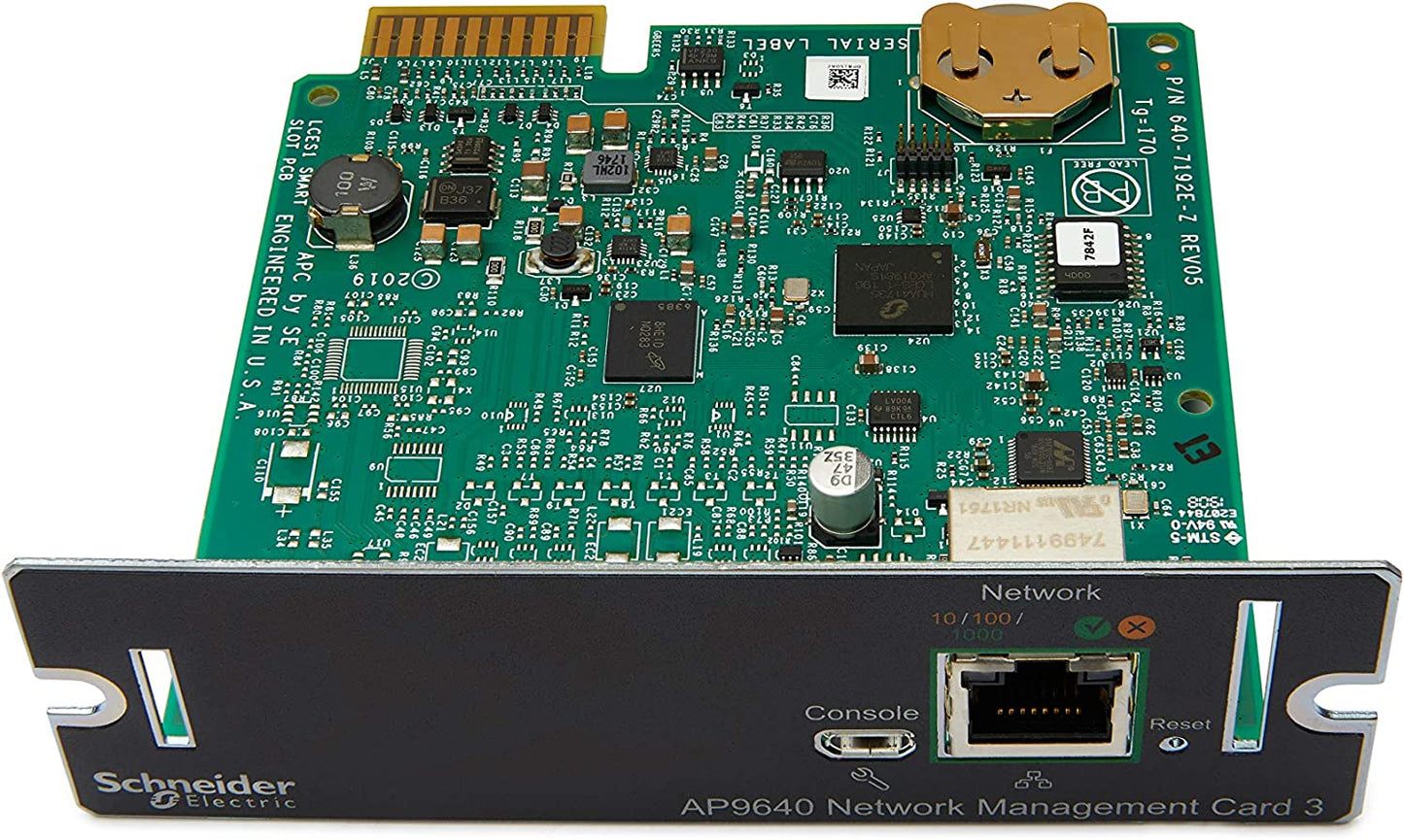 APC UPS Network Management Card 3, Newest Model 2020 (AP9640) AP9640 UPS