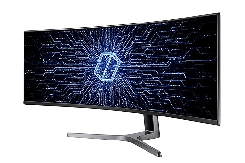 Samsung LC49RG90SSNXZA 49 QLED 120Hz HDR1000 WQHD Curved Super Wide 32:9 Gaming Monitor LC49RG90SSNXZA 49 inch