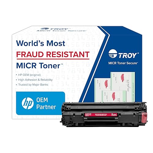 Troy M201/M225 MICR Toner Secure High Yield Cartridge, Replacement for HP Models M201/M225