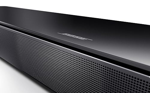 Bose Smart Soundbar 300, Bluetooth Wireless Sound Bar for TV with Built-In Microphone and Alexa Voice Control, Black Bose Black