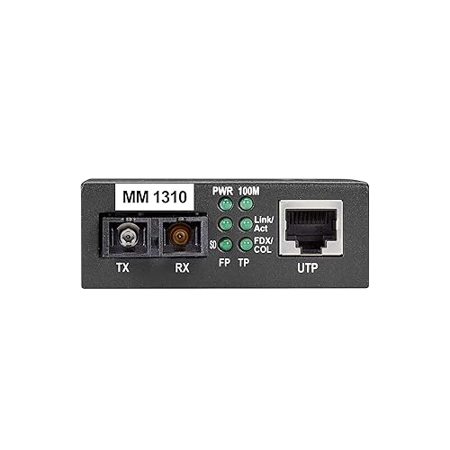 Black Box Network Services Easily Convert Base-TX to Base-FX-TP.