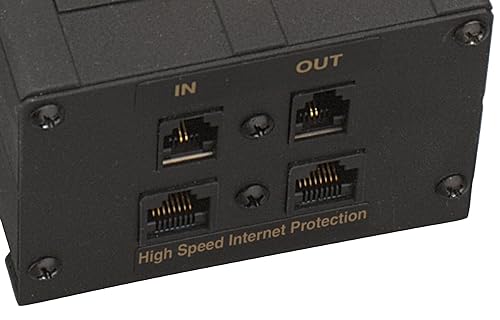 Tripp Lite HT10DBS Home Theater Isobar Surge Protector 10 Outlet RJ11 RJ45 Coax 10 Outlet + TEL/TV/NET Outlet