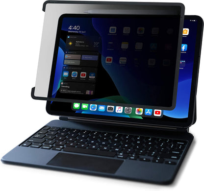 Kensington SA129 Screen Protector Designed for iPad Pro 12.9-Inch 2021/2020/2018 Model Edge to Edge Liquid Retina Display, Anti-Glare, Easy Installation with a Washable &amp; Reusable Adhesive (K50721WW), black iPad Pro 12.9-inch (2021/2020/2018)