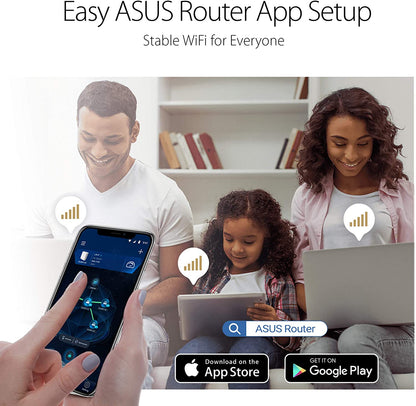 ASUS AC1750 WiFi Router (RT-AC65) - Dual Band Wireless Internet Router, Easy Setup, Parental Control, USB 3.0, AiRadar Beamforming Technology extends Speed, Stability &amp; Coverage, MU-MIMO