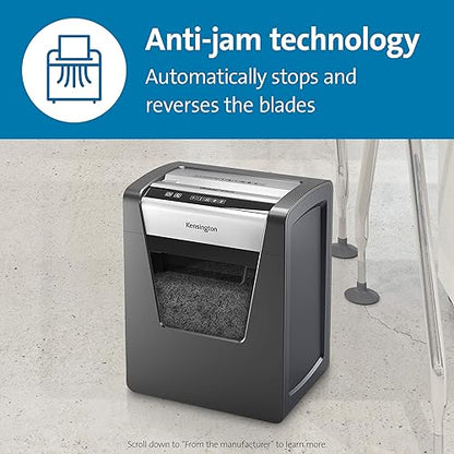 Kensington OfficeAssist Shredder M150-HS Anti-Jam Micro Cut (K52077AM) P5 Micro Cut