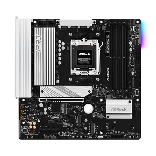 ASRock B850M Pro RS AM5 AMD B850 SATA 6Gb/s Micro ATX Motherboard