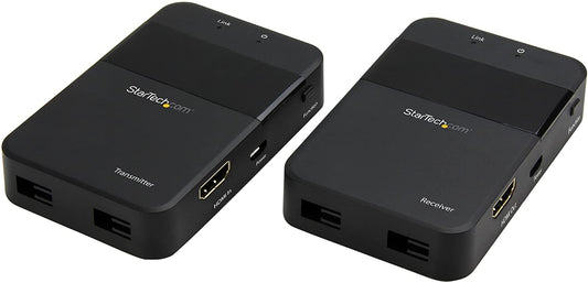 StarTech.com HDMI Over Wireless Extender - Wireless HDMI Video - 65 ft (20 m) - 1080p (ST121WHDS), Black