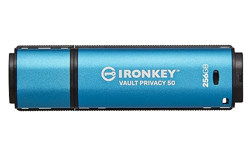 Kingston Technology 256gb Ironkey Vault Privacy 50 Aes-256