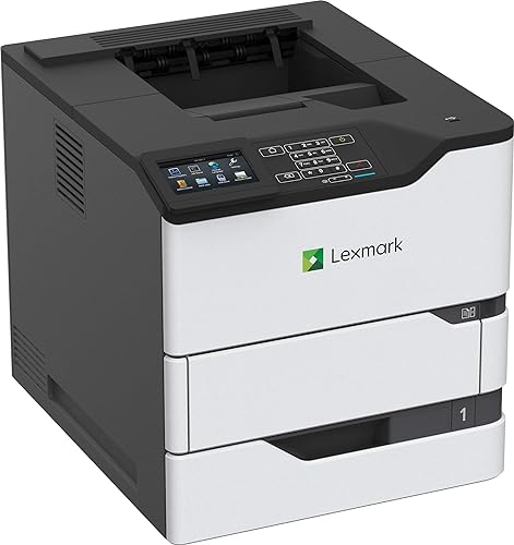 Lexmark MS820e MS826de Laser Printer - Monochrome - 1200 x 1200 dpi Print - Plain Paper Print - Desktop - 70 ppm Mono Print - A6, Oficio, Envelope No. 7 3/4, Envelope No. 9, B5 (JIS), A4, Legal, A5, L