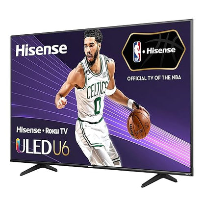 Hisense 65U6KR-65 4K ULED Roku Smart TV with Quantum Dot Technology-2023