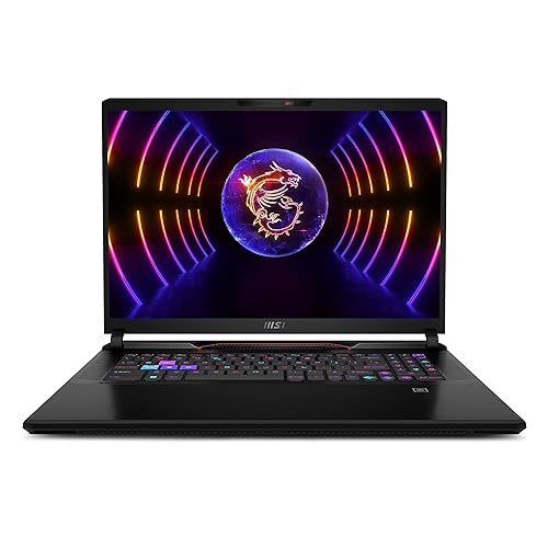 MSI Raider GE78 HX Laptop: Intel Core i9-13980HX, GeForce RTX 4070, 17" 16:10 QHD+(2560 x 1600) 240Hz, 32GB DDR5, 2TB NVMe SSD, Thunderbolt 4, Cooler Boost 5, Win 11 Pro: Dark Grey 13VG-057US
