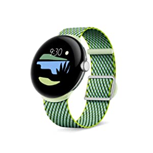 Google Pixel Watch Woven Band - Lemongrass Woven Band Lemongrass