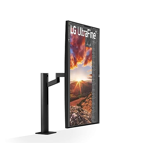 LG 32UN880-B 31.5 inch Ultrafine Display Ergo UHD 4K IPS Display with HDR 10 Compatibility and USB Type-C Connectivity, Black 32; 4K UHD