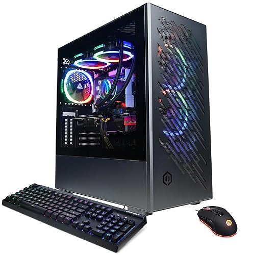 CYBERPOWERPC Gamer Supreme Liquid Cool Gaming PC, Intel Core i7-14700F 2.1GHz, GeForce RTX 4060 8GB, 16GB DDR5, 2TB PCIe Gen4 SSD, WiFi Ready & Windows 11 Home (SLC10000CPGV16)
