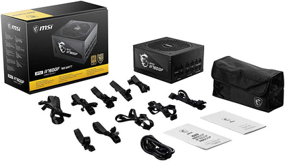 MSI MPG Series A750GF Power Supply (PSU): 750 Watt, Full Modular, 80 PLUS Gold Certified, 10 Year Warranty 750 W 750 W