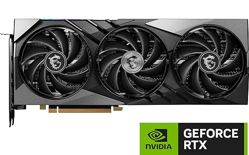 MSI Gaming RTX 4070 Super 12G Gaming X Slim Graphics Card (NVIDIA RTX 4070 Super, 192-Bit, Boost Clock: 2655 MHz, 12GB GDRR6X 21 Gbps, HDMI/DP, Ada Lovelace Architecture)