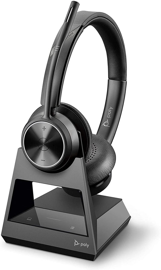 Plantronics Poly Savi 7320 Ultra-Secure Wireless DECT Headset System