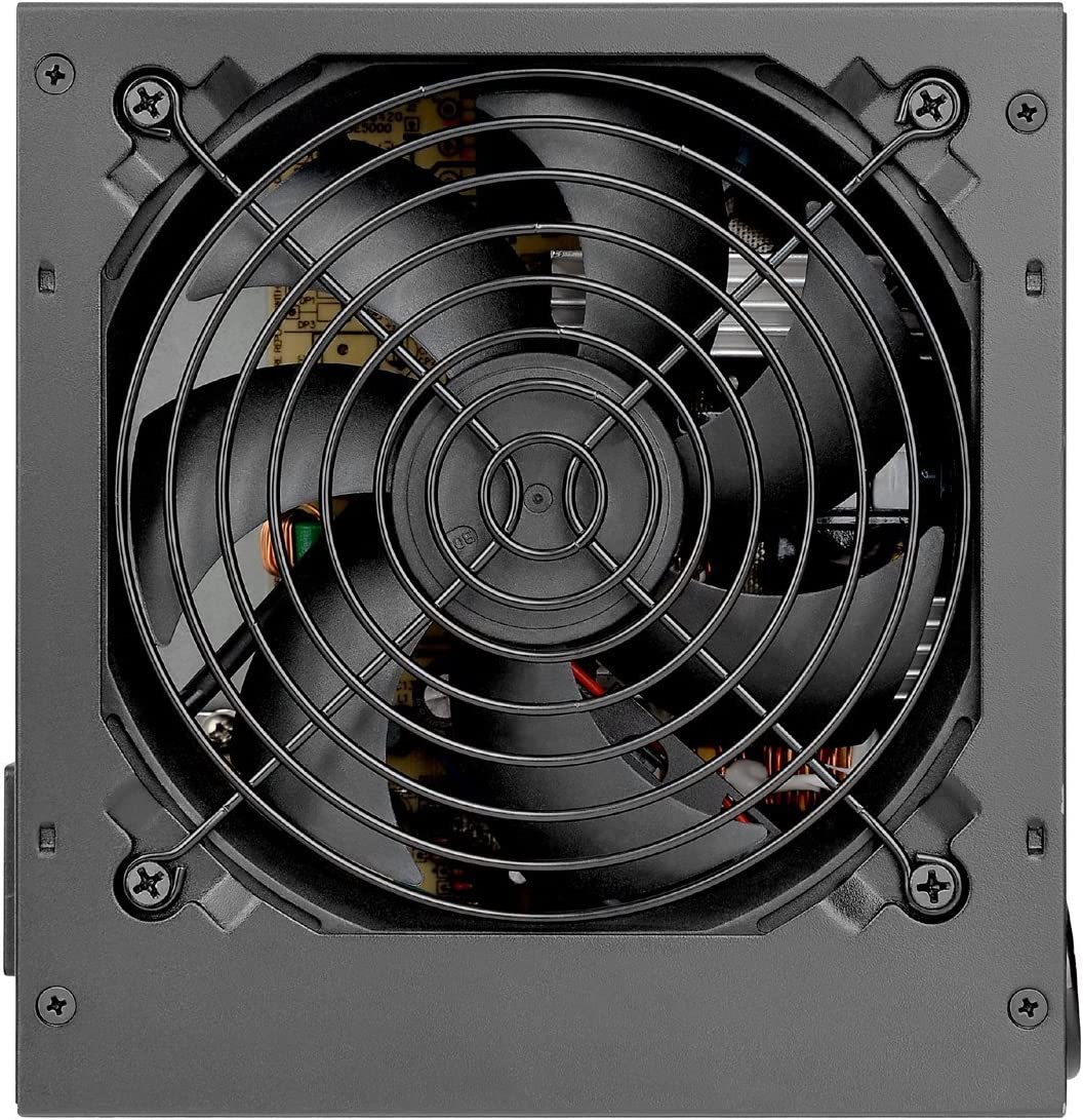 Thermaltake Smart 500W 80+ White Certified PSU, Continuous Power with 120mm Ultra Quiet Cooling Fan, ATX 12V V2.3/EPS 12V Active PFC Power Supply PS-SPD-0500NPCWUS-W 500W 80+ White Power