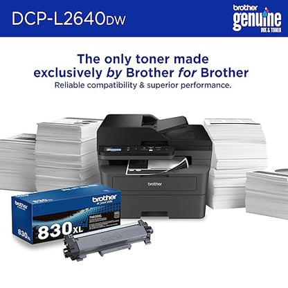 Brother DCP-L2640DW Business Monochrome Multifunction Laser Printer with 700 Prints in-Box New Model: DCPL2640DW