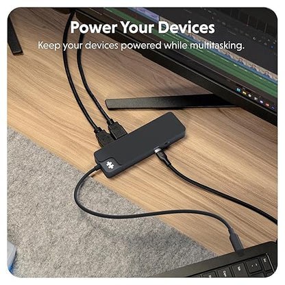 HyperDrive Flex 9 Port Dual 4K HDMI Dock - Black 9 Port Dual 4K Black
