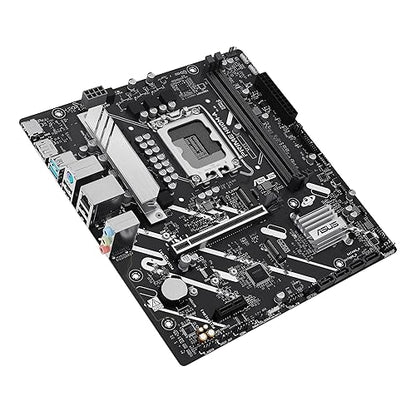 ASUS Prime H810MASUS Prime H810M-A-CSM Intel H810 LGA 1851 mATX Motherboard, 6+1+1+1 Discrete MOS, DDR5, PCIe 4.0, 2xM.2 Slots, Intel 1Gb Ethernet, DisplayPort, HDMI, USB 10Gbps,USB 5Gbps Type-C-A CSM