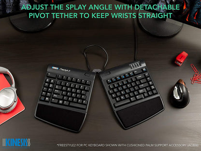 Kinesis Freestyle2 Ergonomic Keyboard for PC (20" Extended Separation) 20 Inch Separation