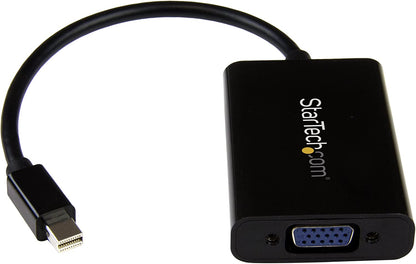 StarTech.com Mini DisplayPort to VGA Adapter with Audio - Mini DP to VGA Converter - 1920x1200 (MDP2VGAA)