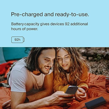 Belkin 20W 3-port USB Power Bank - 20K mAh - 2xUSB-A (12W), 1xUSB-C (15W) - Portable Charger - w/ USB-C to USB-C Cable - Black - For USB Type C Device, USB Type A Device - 20000 mAh - Black