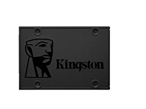 Kingston 120GB A400 SATA 3 2.5" Internal SSD SA400S37/120G - HDD Replacement for Increase Performance , Black 120 GB SATA3 Internal SSD