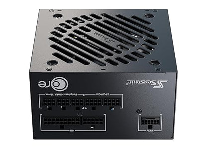 SEASONIC CORE V2 GX-650 (ATX3) - 650W - 80+ Gold - ATX 3.1 & PCIe 5.1 Ready - Full-Modular - ATX Form Factor - Premium Capacitor - 7 Year Warranty - Nvidia RTX 30/40 Super & AMD GPU Compatible 650W ATX 3 Gold